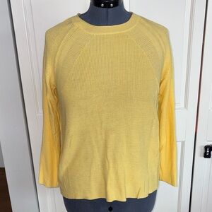 Croft & Barrow Sunny Yellow Sweater